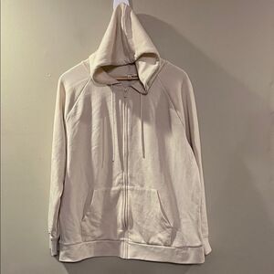 Terra & Sky Cream Zip-Up Hoodie